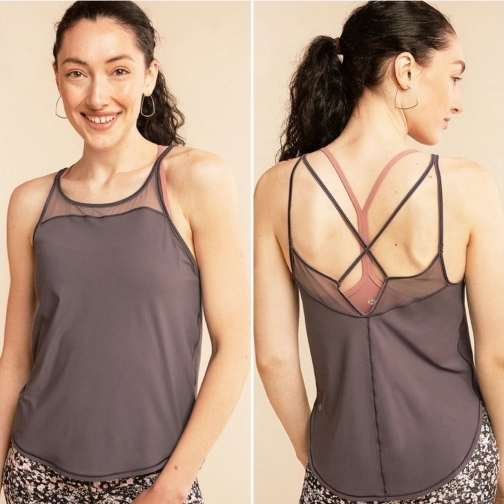 Lulu Lemon x Barre3 Bring It Back Tank - size 8 (fits 8,10,12)